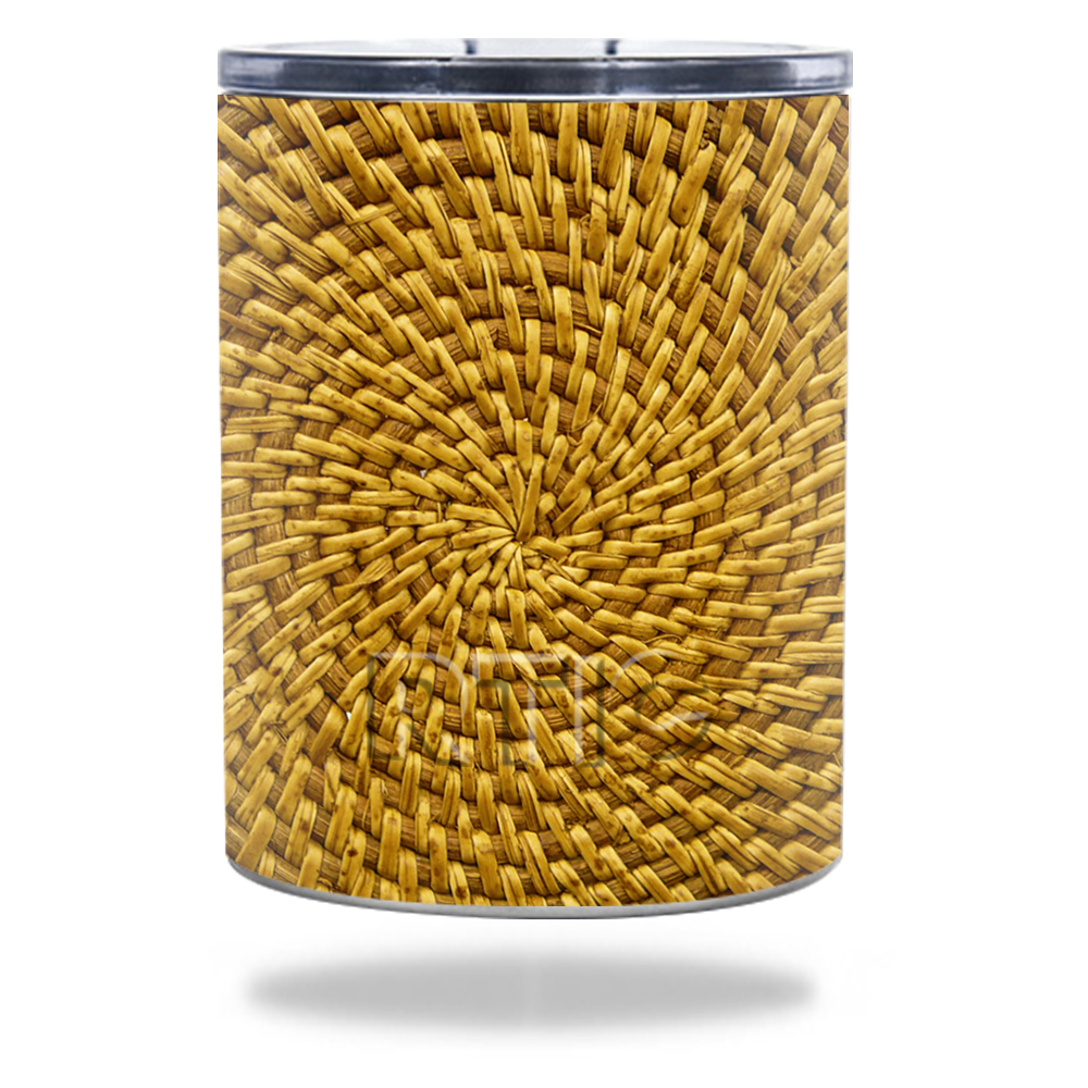 Picture of MightySkins RTLOW10-Circle Weave Skin for RTIC Lowball 10 oz 2016 Wrap Cover Sticker - Circle Weave