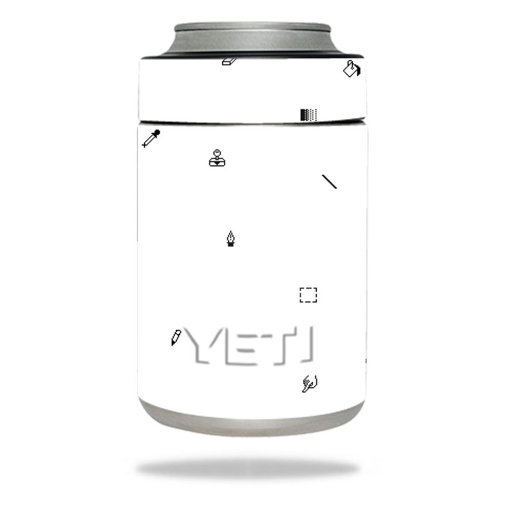 Picture of MightySkins YERAMCOL-Pixel Pattern Skin for Yeti Colster - Pixel Pattern