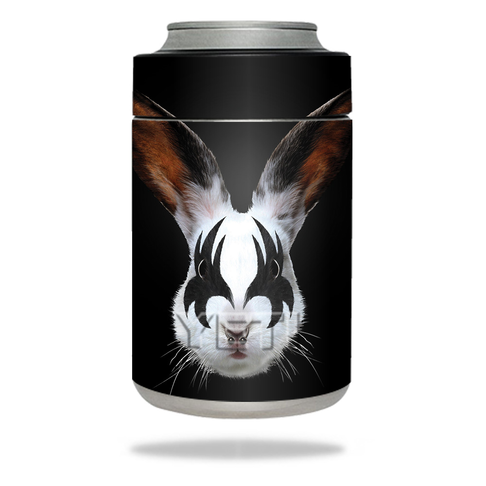 Picture of MightySkins YERAMCOL-Rock N Roll Bunny Skin for Yeti Colster - Rock N Roll Bunny