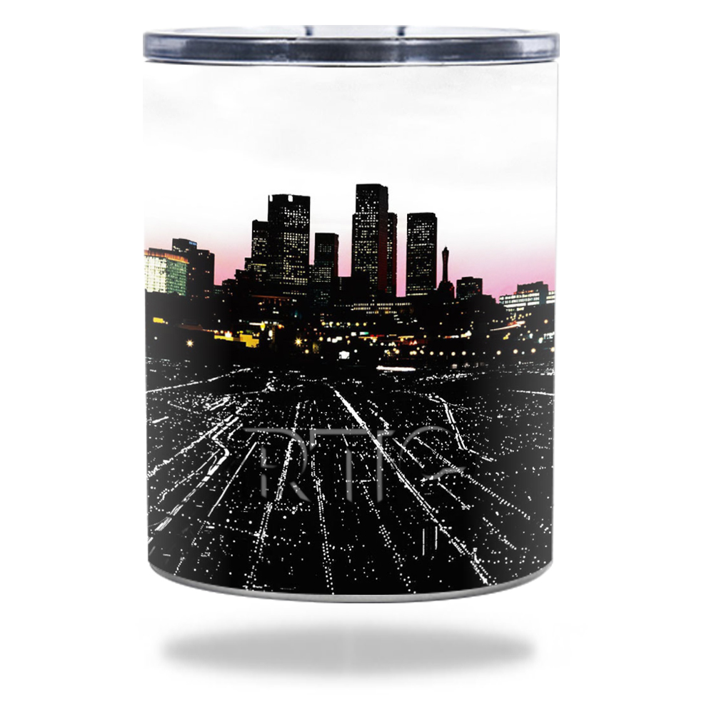 Picture of MightySkins RTLOW10-Urban Night Skin for RTIC Lowball 10 oz 2016 Wrap Cover Sticker - Urban Night