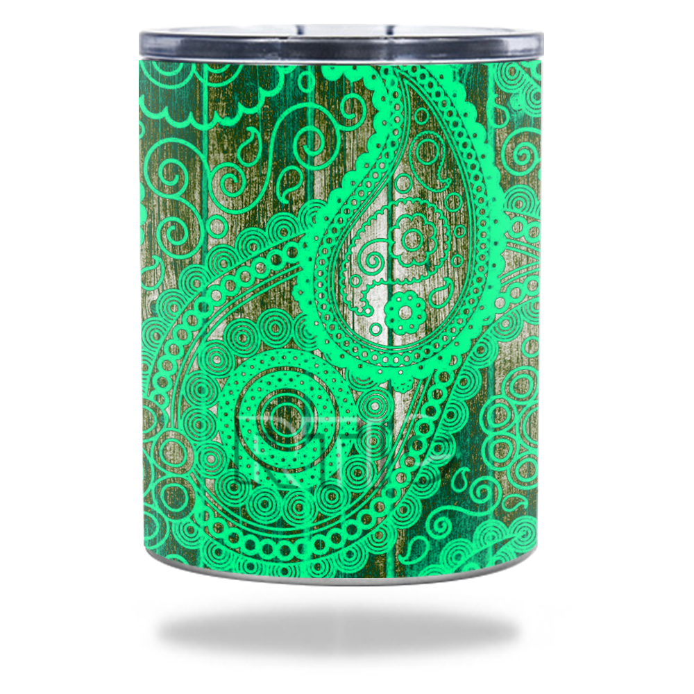Picture of MightySkins RTLOW10-Vintage Paisley Skin for RTIC Lowball 10 oz 2016 Wrap Cover Sticker - Vintage Paisley