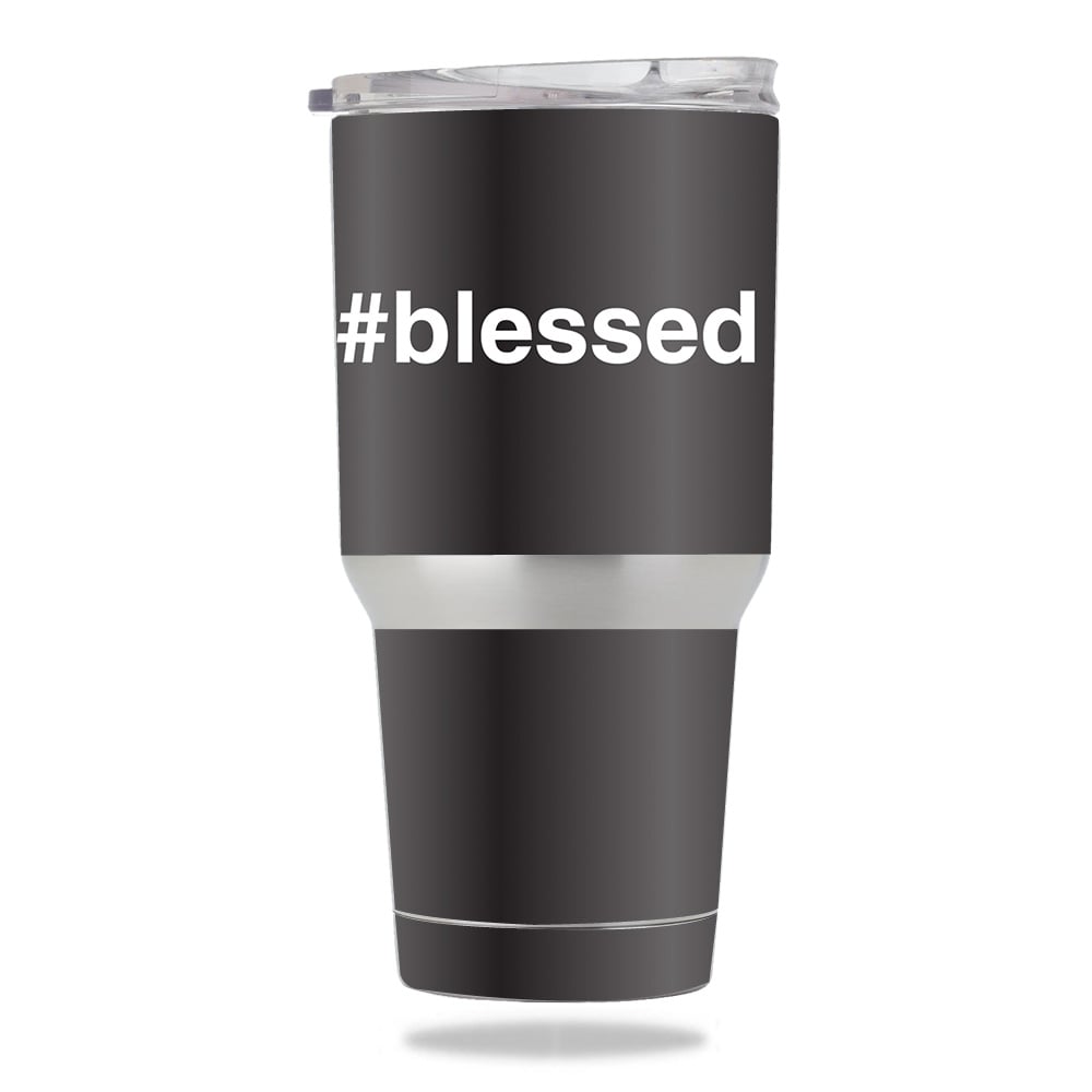 Picture of MightySkins METUM30-Blessed Skin for Members Mark 30 oz Tumbler - Blessed