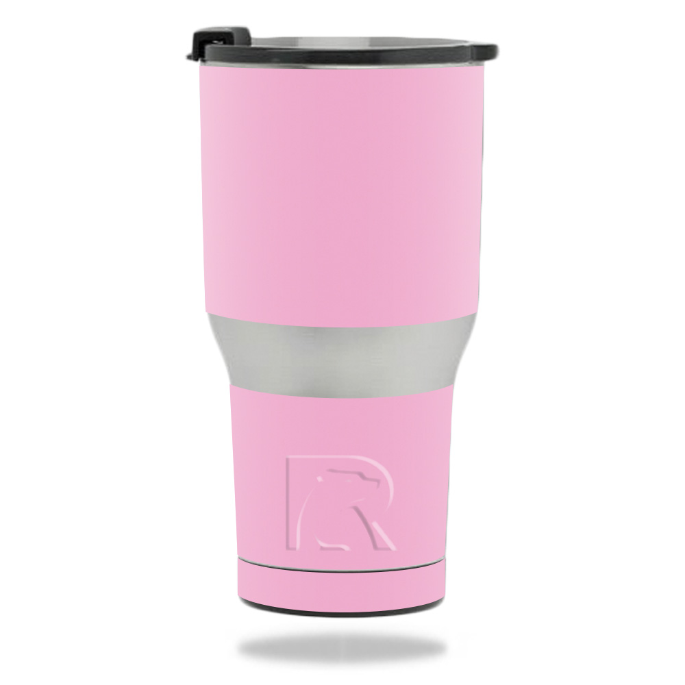 RTTUM2017-Solid Pink Skin for RTIC 20 oz Tumbler 2017 - Solid Pink -  MightySkins