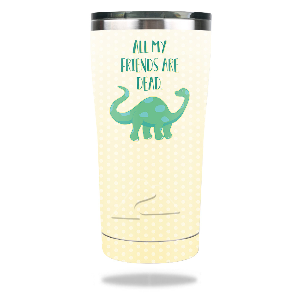 Picture of MightySkins OZTUM2017-All My Friends Are Dead Skin for Ozark Trail 20 oz Tumbler 2017 - All My Friends Are Dead
