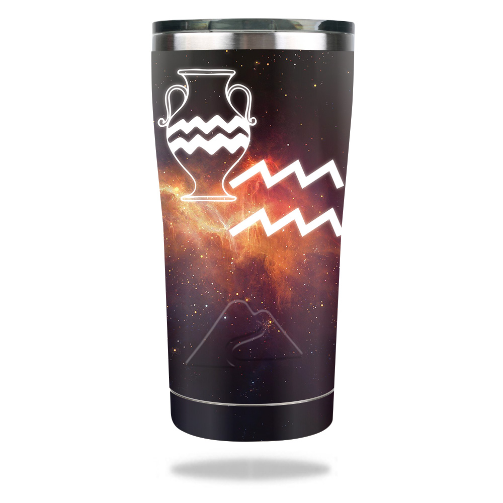 Picture of MightySkins OZTUM2017-Aquarius Skin for Ozark Trail 20 oz Tumbler 2017 - Aquarius