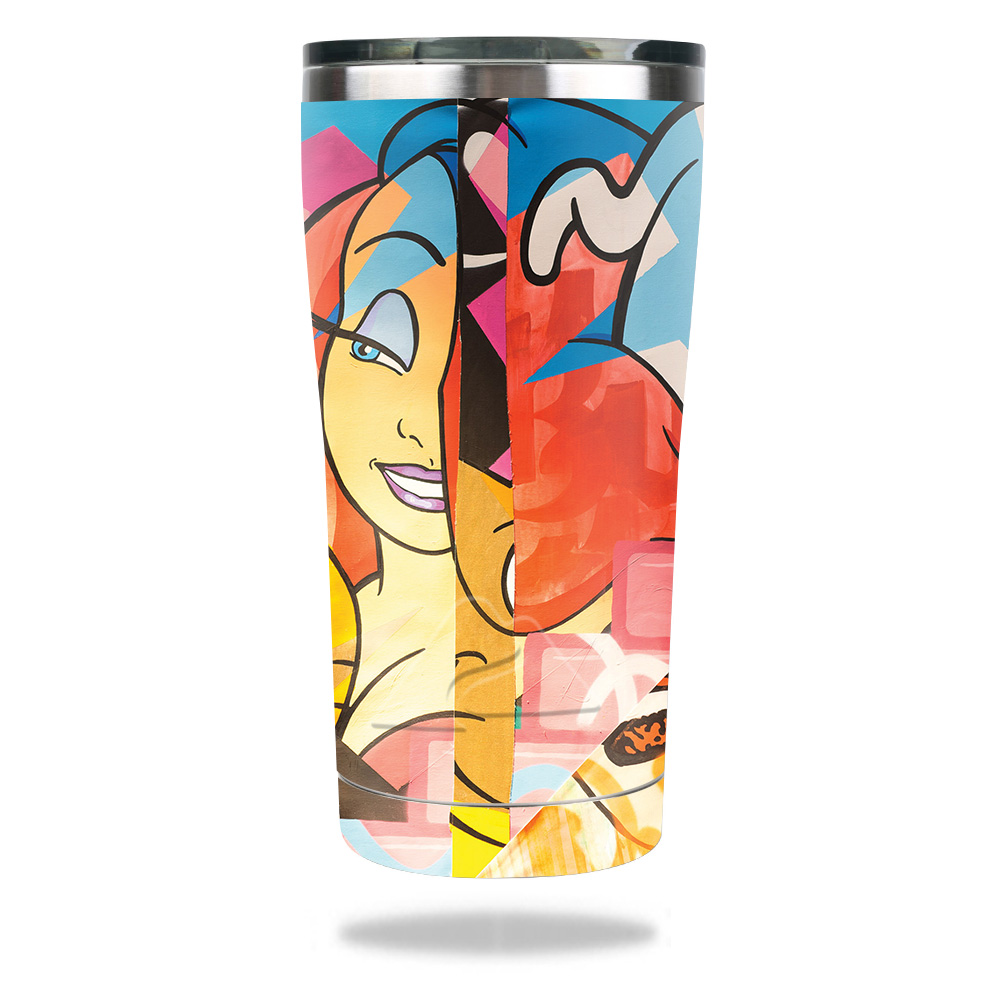Picture of MightySkins OZTUM2017-Cartoon Smiles Skin for Ozark Trail 20 oz Tumbler 2017 - Cartoon Smiles