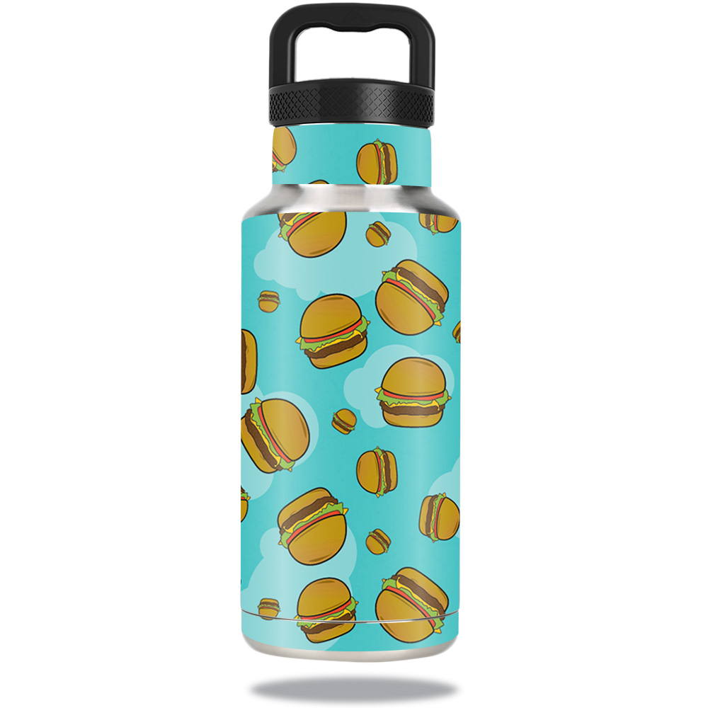 Picture of MightySkins OZBOT36-Burger Heaven Skin for Ozark Trail Water 36 oz Bottle Wrap Cover Sticker - Burger Heaven