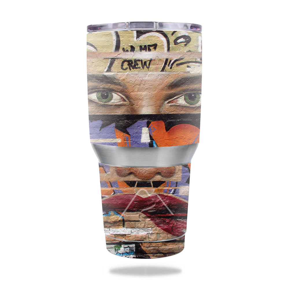 Picture of MightySkins OZTUM30-Olive Eyes Skin for Ozark Trail 30 oz Tumbler - Olive Eyes