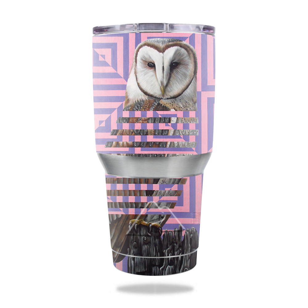 Picture of MightySkins OZTUM30-Owl Maze Skin for Ozark Trail 30 oz Tumbler - Owl Maze