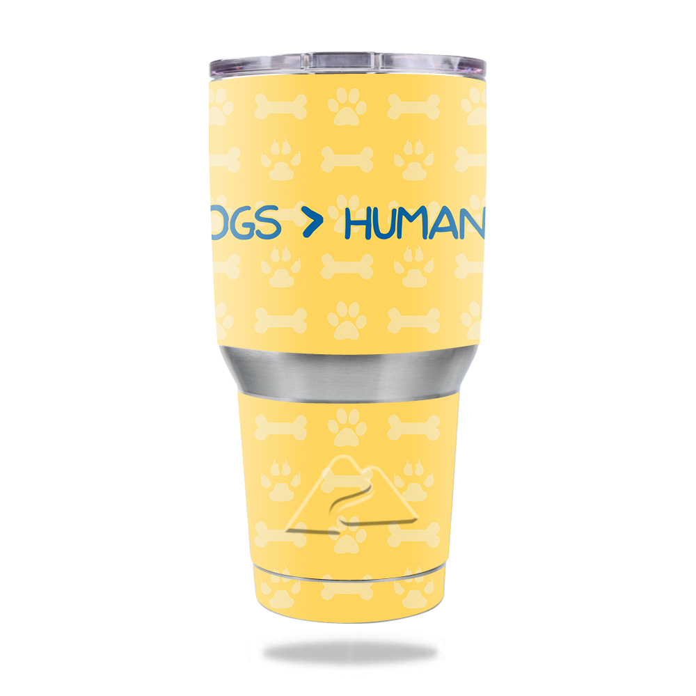 Picture of MightySkins OZTUM30-Dogs Over Humans Skin for Ozark Trail 30 oz Tumbler - Dogs Over Humans