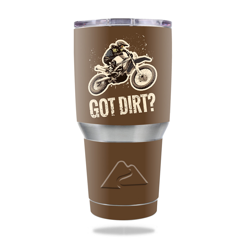 Picture of MightySkins OZTUM30-Got Dirt Skin for Ozark Trail 30 oz Tumbler - Got Dirt