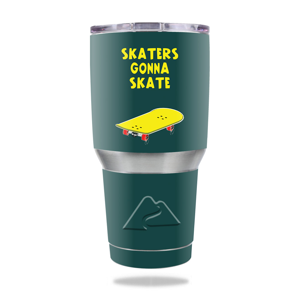 Picture of MightySkins OZTUM30-Skaters Gonna Skate Skin for Ozark Trail 30 oz Tumbler - Skaters Gonna Skate