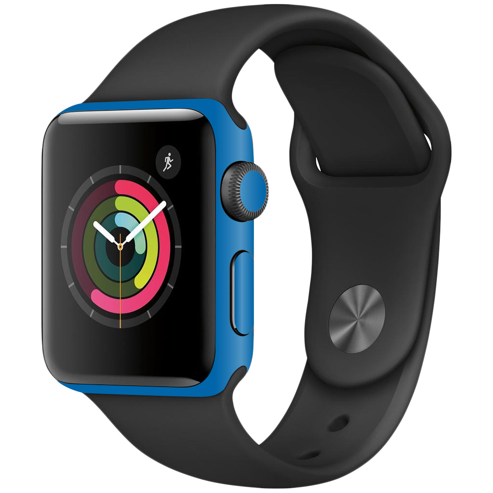 Picture of MightySkins APW382-Solid Blue Skin for Apple Watch Series 2 38 mm - Solid Blue