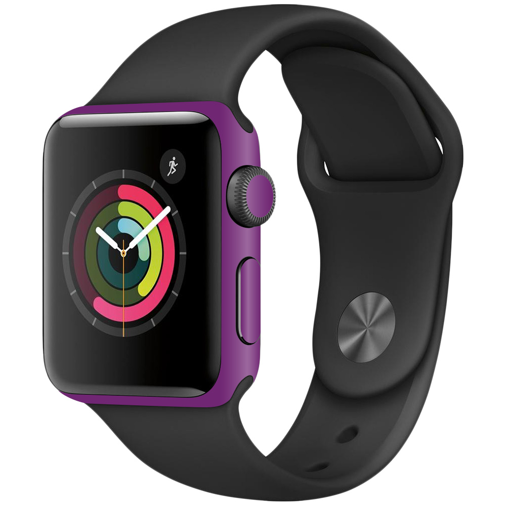 Picture of MightySkins APW382-Solid Purple Skin for Apple Watch Series 2 38 mm - Solid Purple