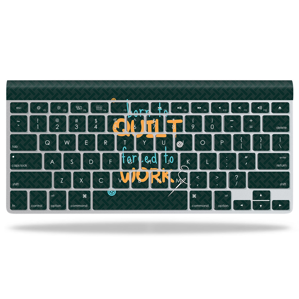 APWIKEY-Born To Quilt Skin for Apple Wireless Keyboard - Born To Quilt -  MightySkins