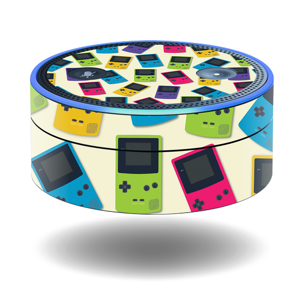 AMEDOT-Game Kid Color Tile Skin for Amazon Echo Dot - Game Kid Color Tile -  MightySkins