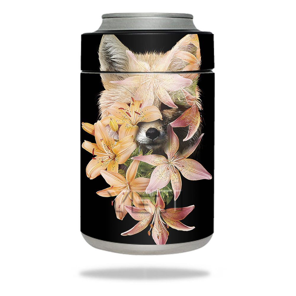 Picture of MightySkins YERAMCOL-Foxy Flowers Skin for Yeti Colster - Foxy Flowers