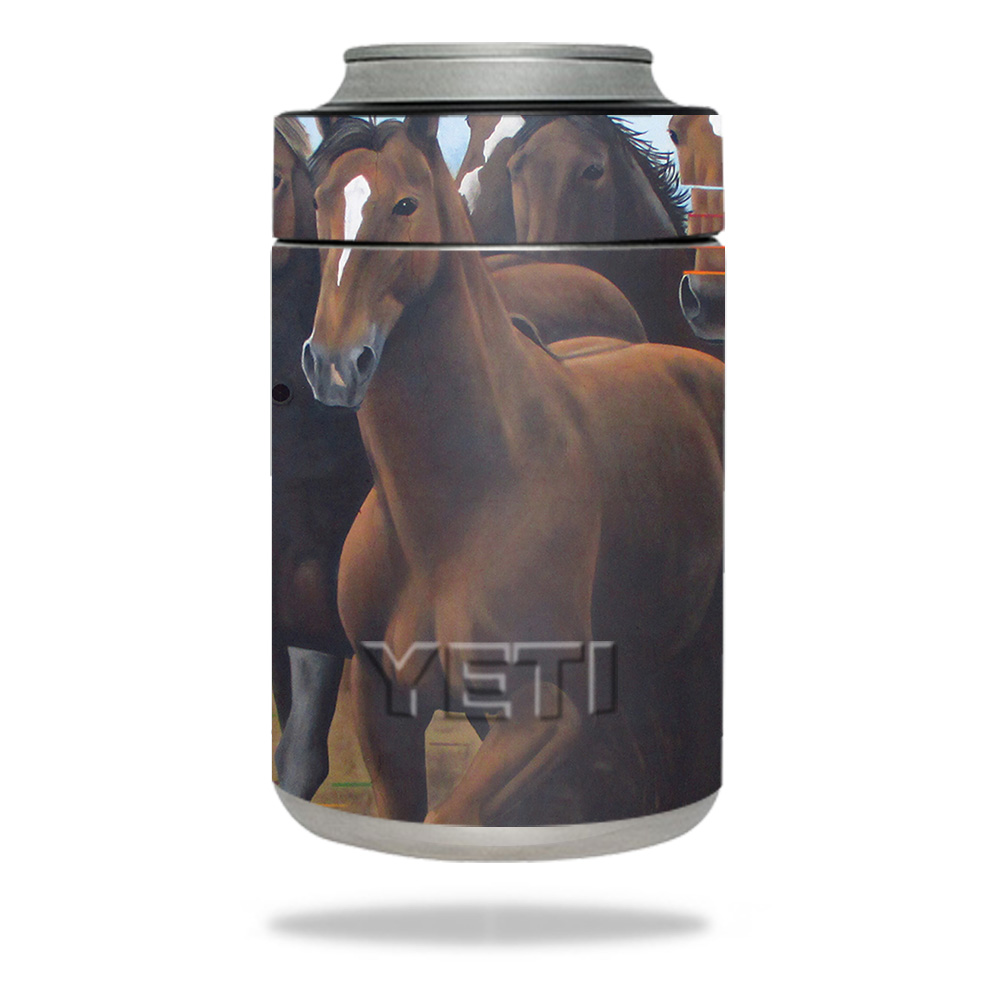 Picture of MightySkins YERAMCOL-Horse Stampede Skin for Yeti Colster - Horse Stampede