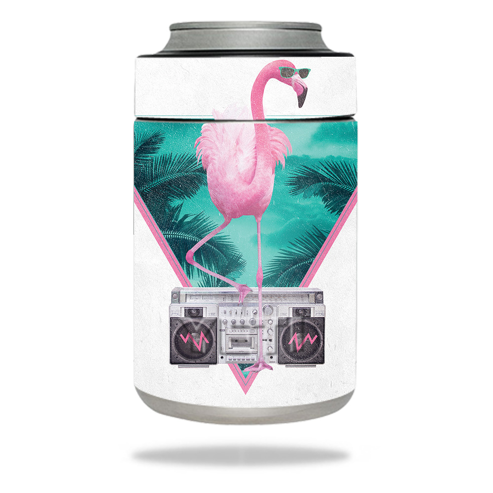 Picture of MightySkins YERAMCOL-Miami Flamingo Skin for Yeti Colster - Miami Flamingo