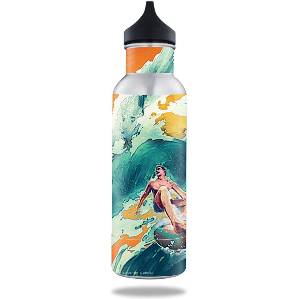 Picture of MightySkins BOKE12ST-Acid Surf Skin for 12 oz Standard Keeper Bottle - Acid Surf