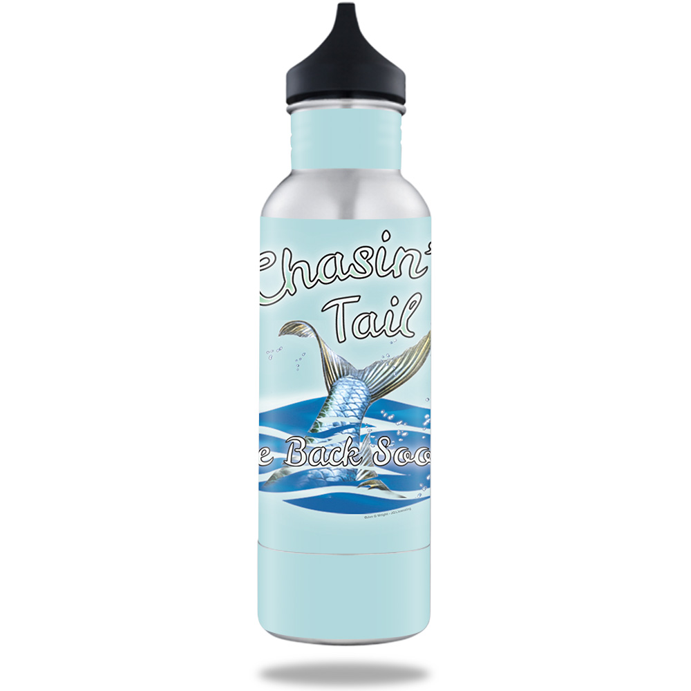 Picture of MightySkins BOKE12ST-Chasin Tail Skin for 12 oz Standard Keeper Bottle - Chasin Tail