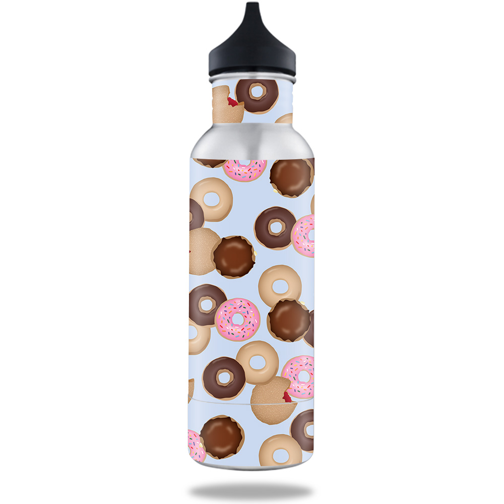 Picture of MightySkins BOKE12ST-Donut Binge Skin for 12 oz Standard Keeper Bottle - Donut Binge