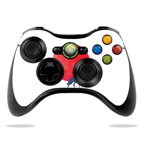 MIXB360CO-Fear The Red Skin for Microsoft Xbox 360 Controller - Fear the Red -  MightySkins