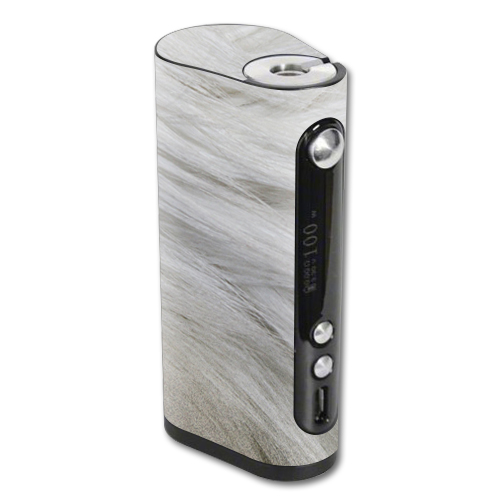 Picture of MightySkins VAFST100W-White Fur Skin for Vape Forward Vapor Flask Stout 100W TC - White Fur