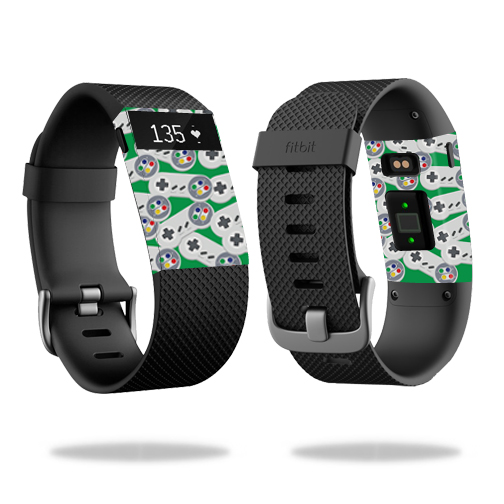 FITCHARHR-Retro Controllers 1 Skin for Fitbit Charge HR Cover Sticker Watch - Retro Controllers 1 -  MightySkins