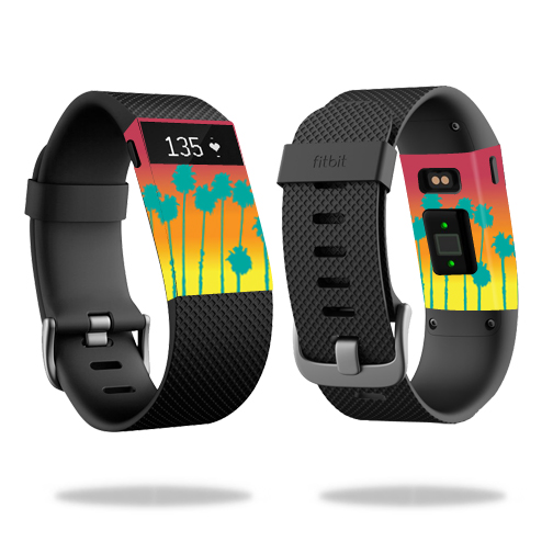 FITCHARHR-Sherbet Palms Skin for Fitbit Charge HR Cover Sticker Watch - Sherbet Palms -  MightySkins