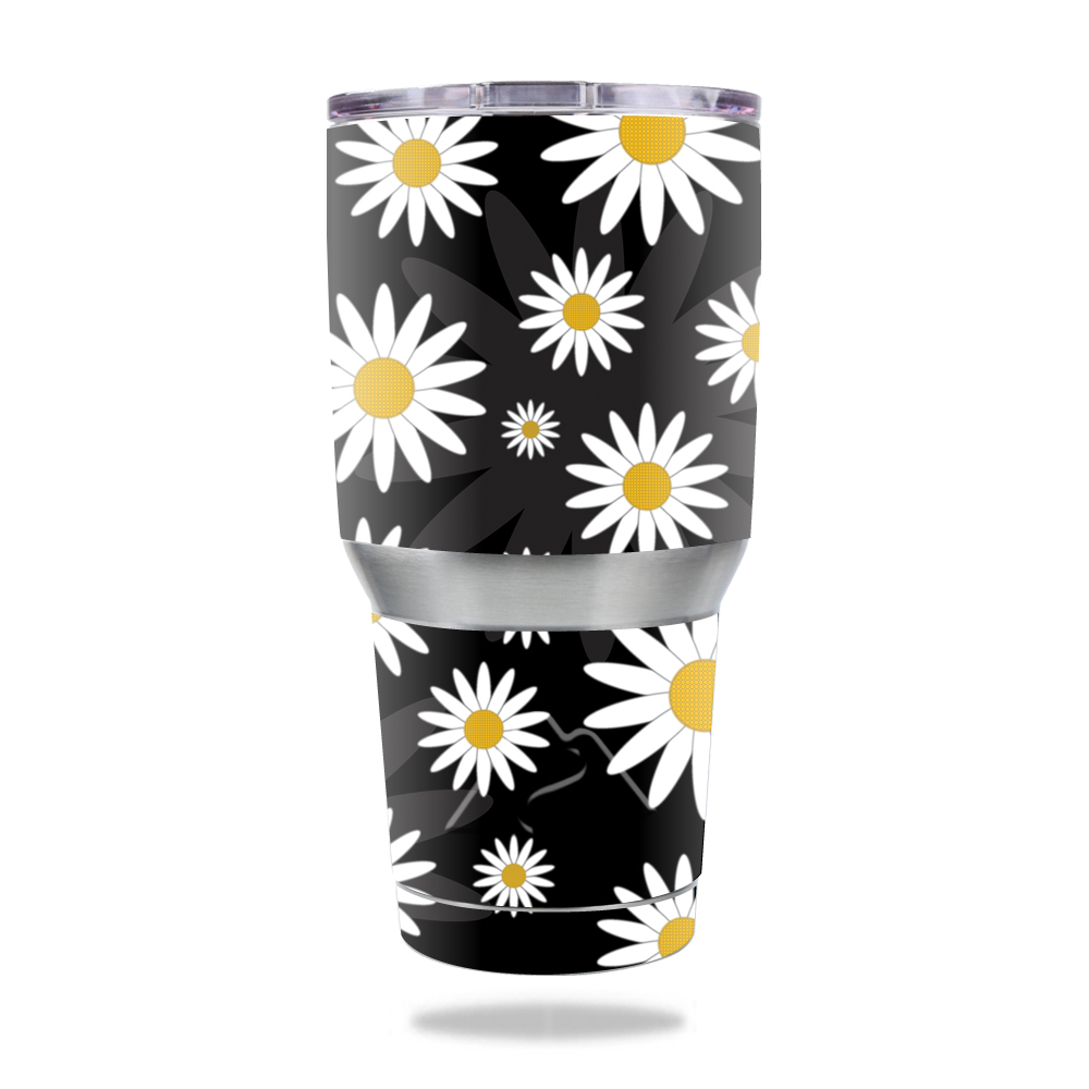 Picture of MightySkins OZTUM30-Daisies Skin for Ozark Trail 30 oz Tumbler - Daisies