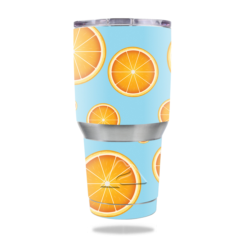 Picture of MightySkins OZTUM30-Orange Slices Skin for Ozark Trail 30 oz Tumbler Wrap Cover Sticker - Orange Slices