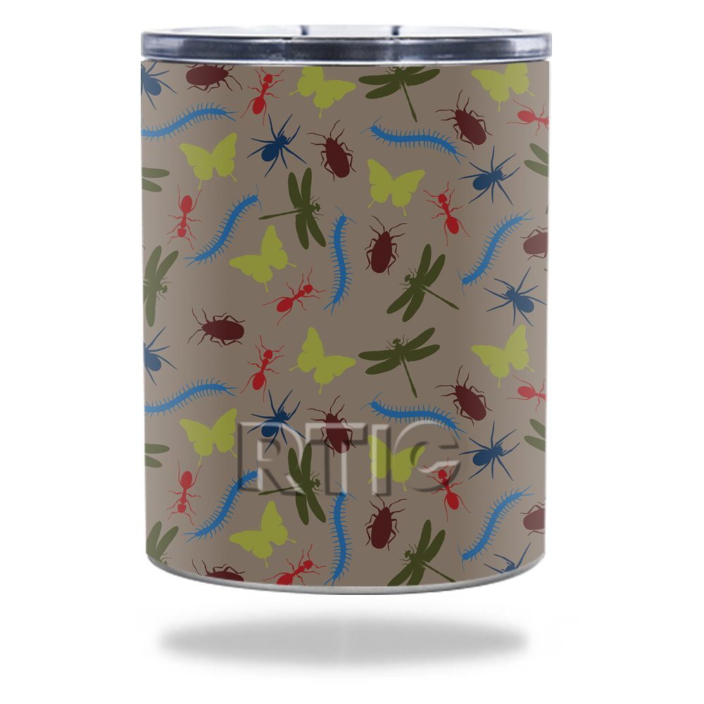 Picture of MightySkins RTLOW10-Creepy Crawly Skin for RTIC Lowball 10 oz 2016 Wrap Cover Sticker - Creepy Crawly