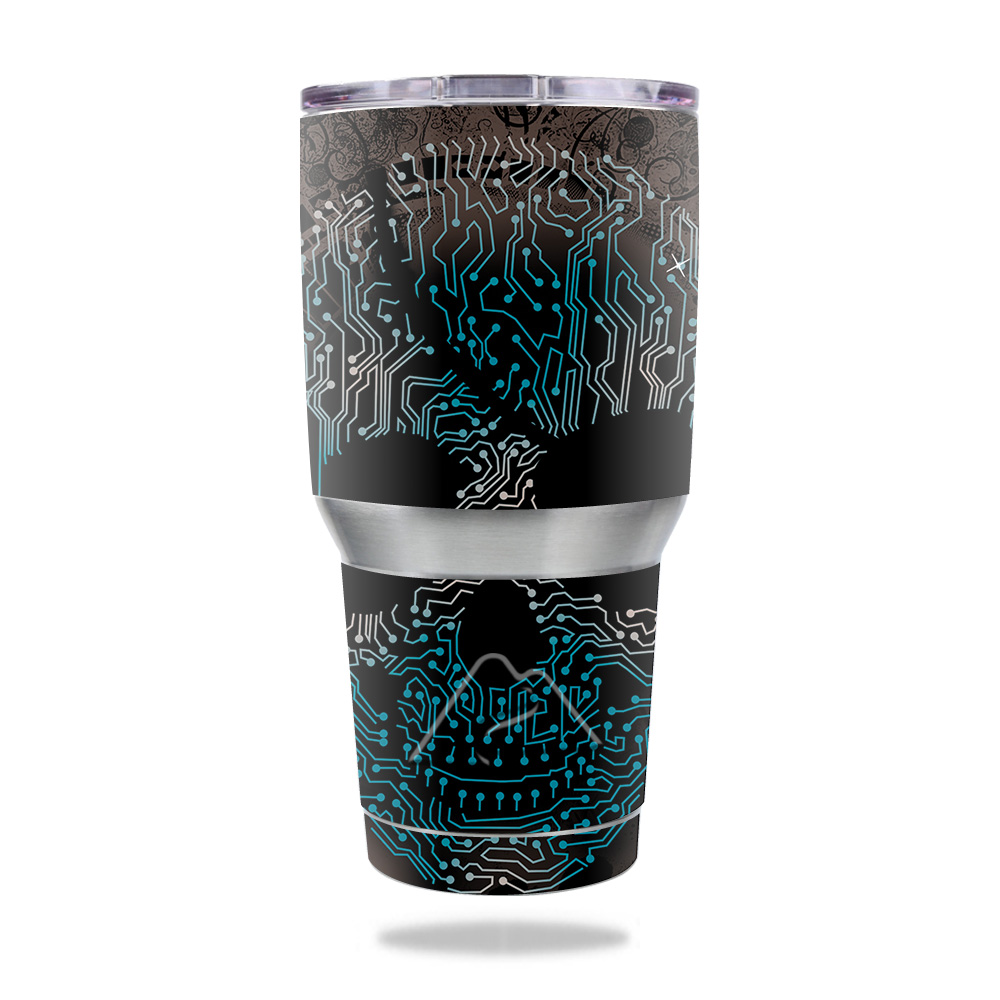 Picture of MightySkins OZTUM30-Cyber Pirate Skin for Ozark Trail 30 oz Tumbler - Cyber Pirate