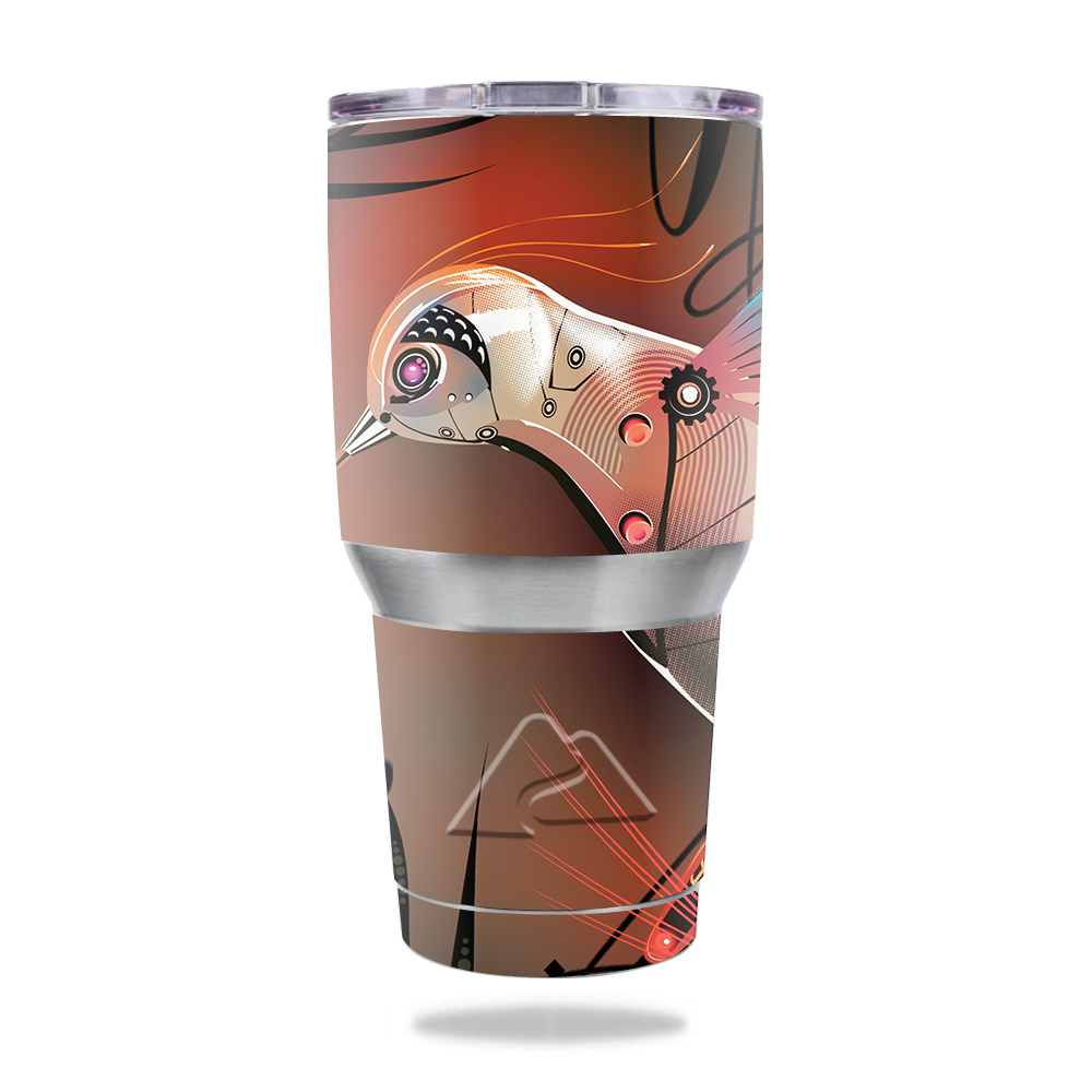 Picture of MightySkins OZTUM30-Cyborg Nature Skin for Ozark Trail 30 oz Tumbler - Cyborg Nature