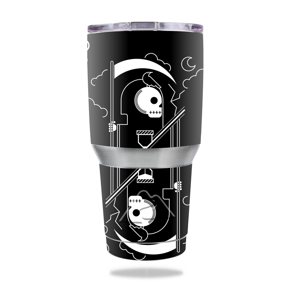 Picture of MightySkins OZTUM30-Death Card Skin for Ozark Trail 30 oz Tumbler - Death Card