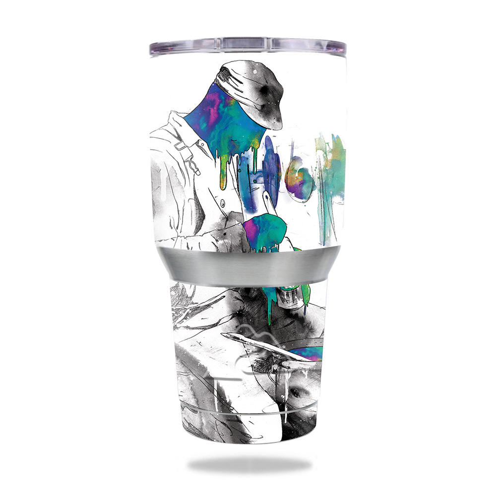 Picture of MightySkins OZTUM30-Dedication Skin for Ozark Trail 30 oz Tumbler - Dedication