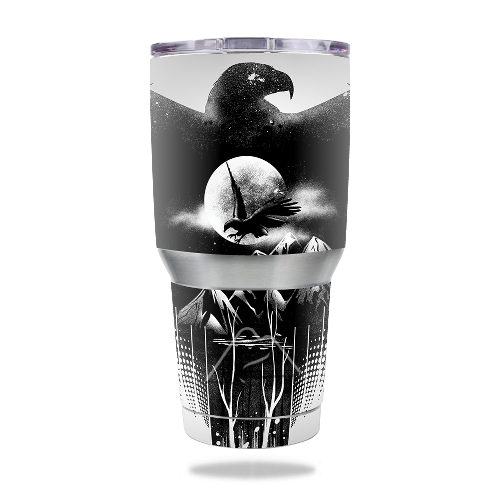 Picture of MightySkins OZTUM30-Eagles Night Skin for Ozark Trail 30 oz Tumbler - Eagles Night