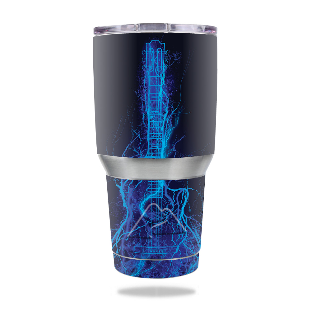 Picture of MightySkins OZTUM30-Electric Guitar Skin for Ozark Trail 30 oz Tumbler - Electric Guitar
