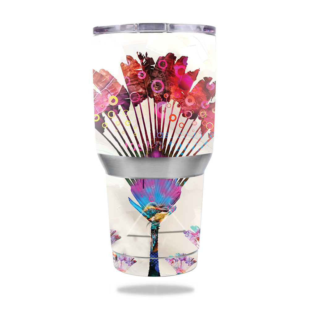 Picture of MightySkins OZTUM30-Fan Palm Skin for Ozark Trail 30 oz Tumbler - Fan Palm