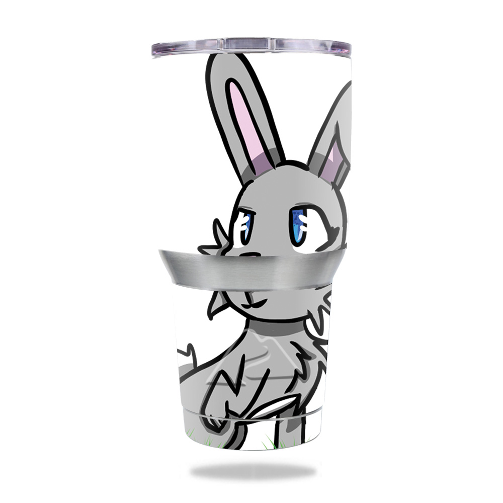 Picture of MightySkins OZTUM30-Forest Bunny Skin for Ozark Trail 30 oz Tumbler - Forest Bunny
