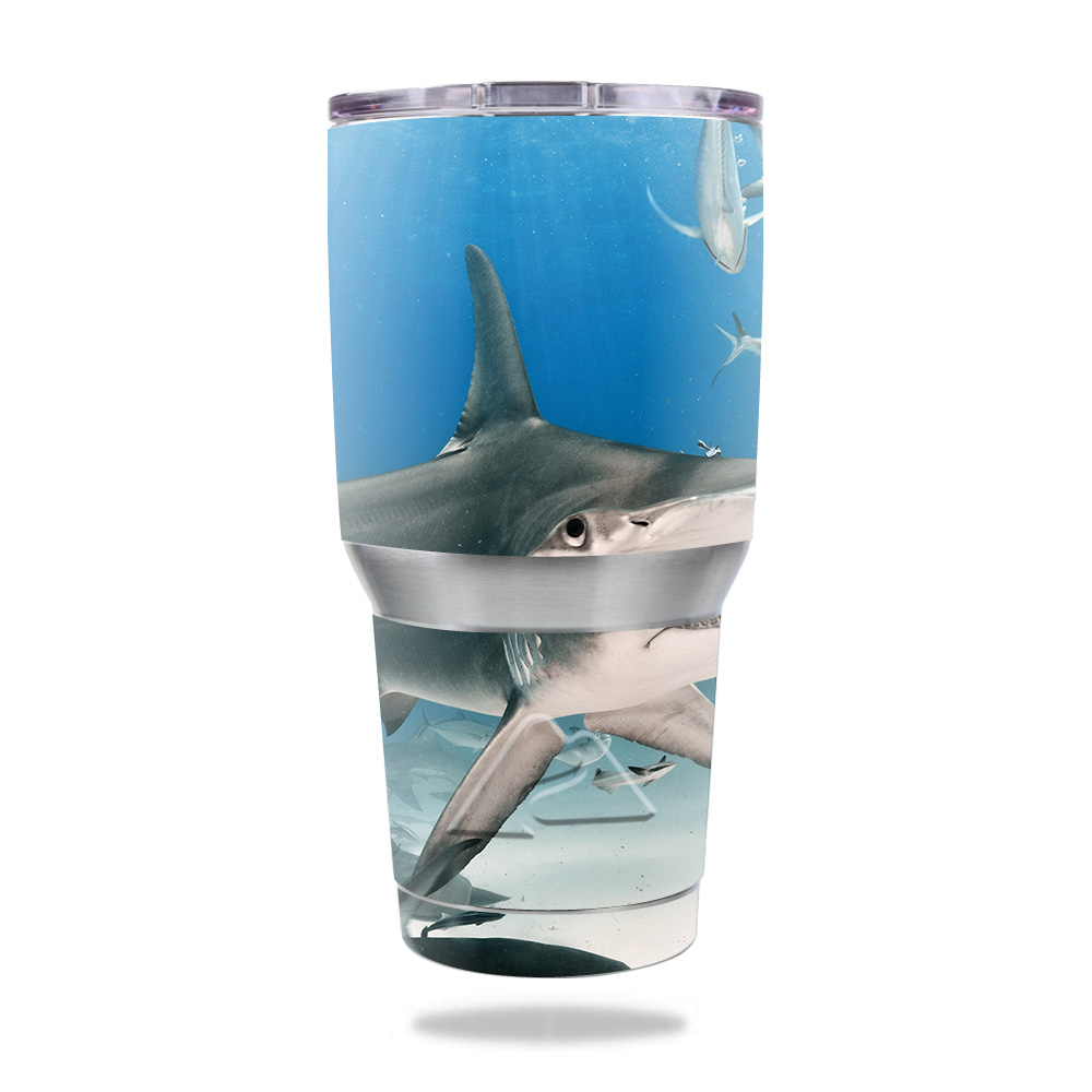 Picture of MightySkins OZTUM30-Hammerhead Skin for Ozark Trail 30 oz Tumbler - Hammerhead