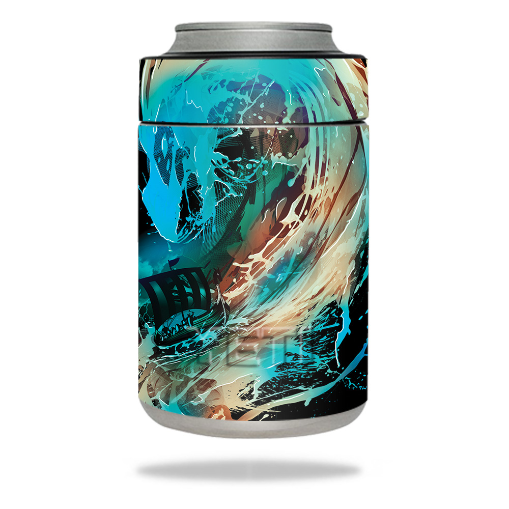 Picture of MightySkins YERAMCOL-Big Wave Skin for Yeti Colster - Big Wave
