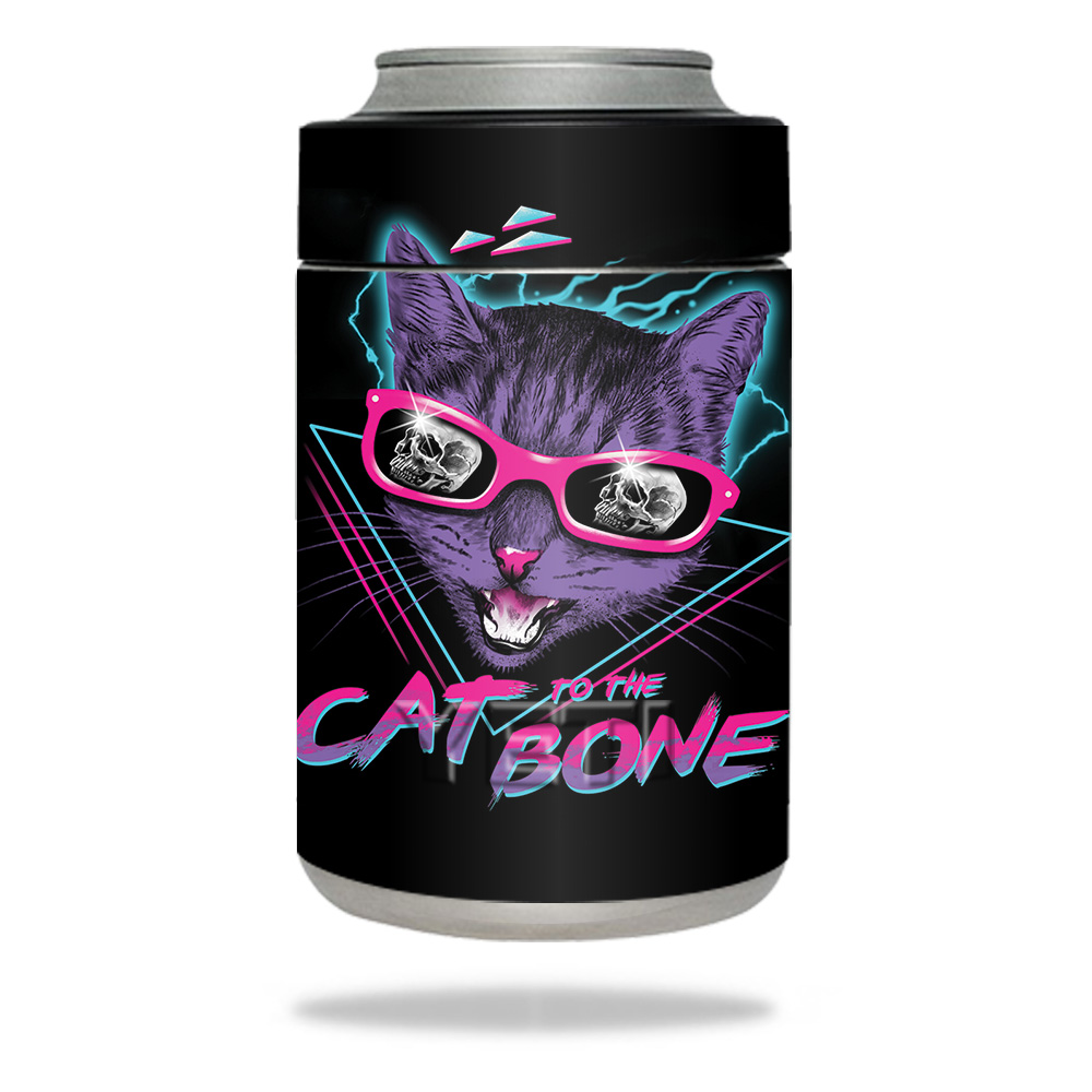 Picture of MightySkins YERAMCOL-Cat To The Bone Skin for Yeti Colster - Cat To the Bone