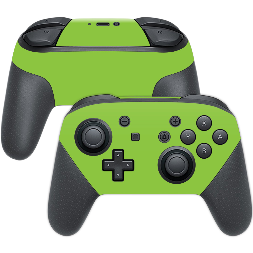 NISWPCOI-Solid Lime Green Skin for Nintendo Switch Pro Controller - Solid Lime Green -  MightySkins