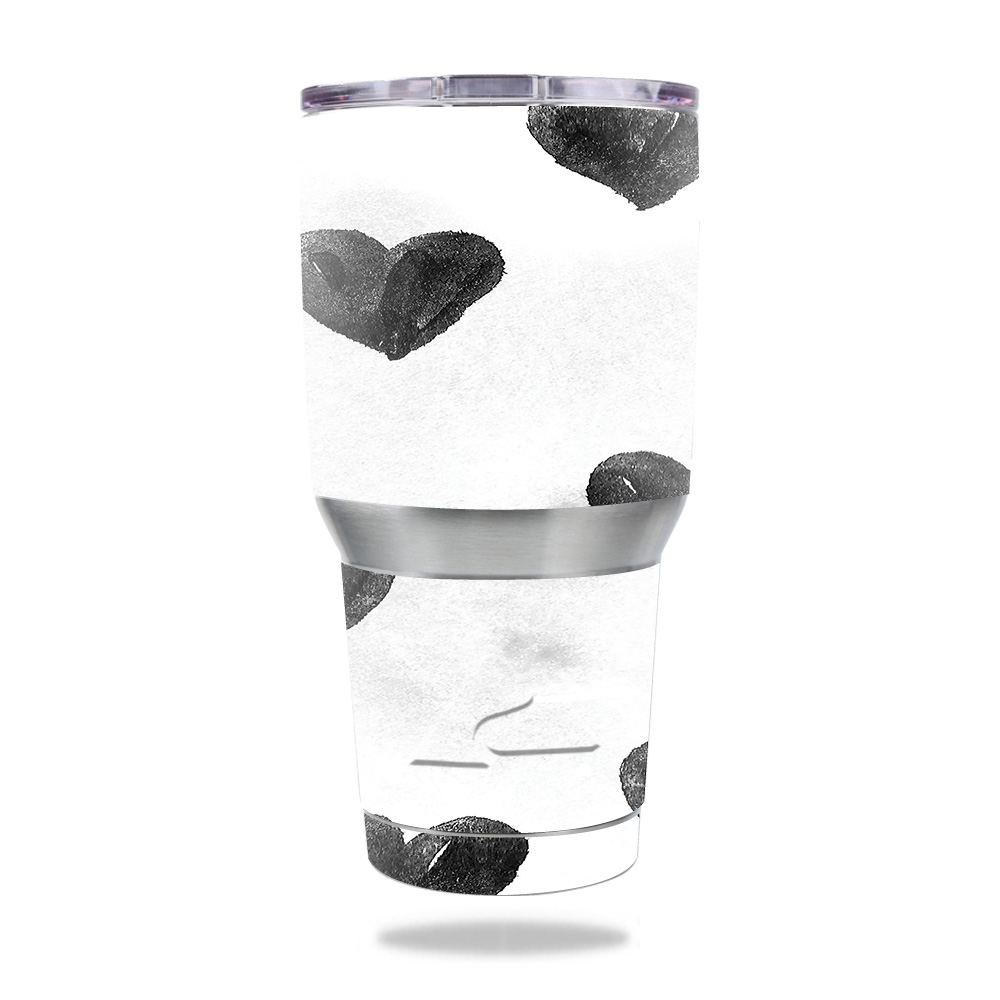 Picture of MightySkins OZTUM30-Ink Hearts Skin for Ozark Trail 30 oz Tumbler - Ink Hearts