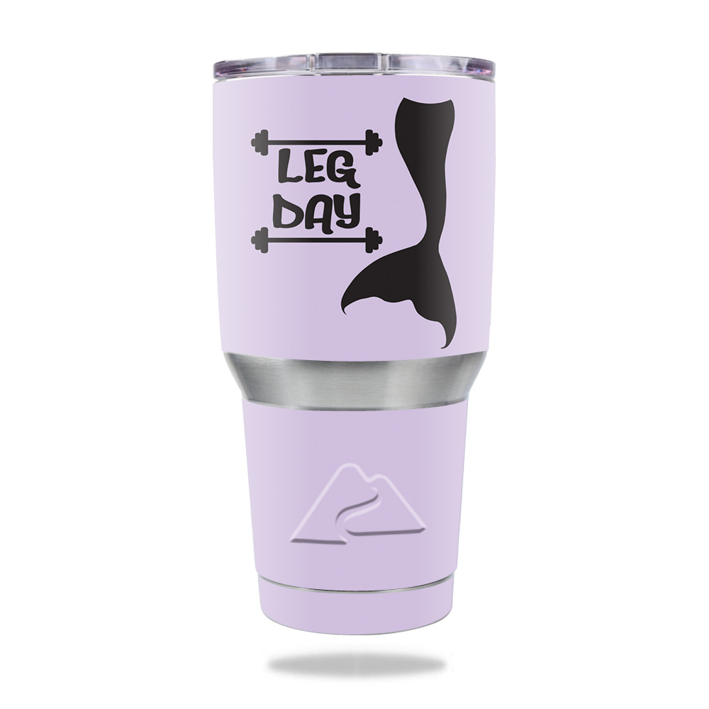 Picture of MightySkins OZTUM30-Mermaid Leg Day Skin for Ozark Trail 30 oz Tumbler - Mermaid Leg Day
