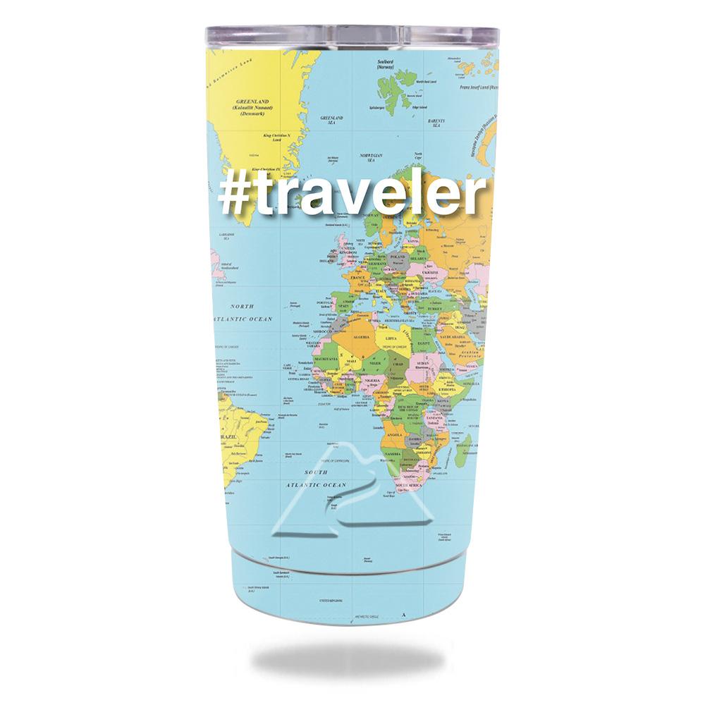 Picture of MightySkins OZTUM20-Traveler Skin for Ozark Trail 20 oz Tumbler 2016 - Traveler