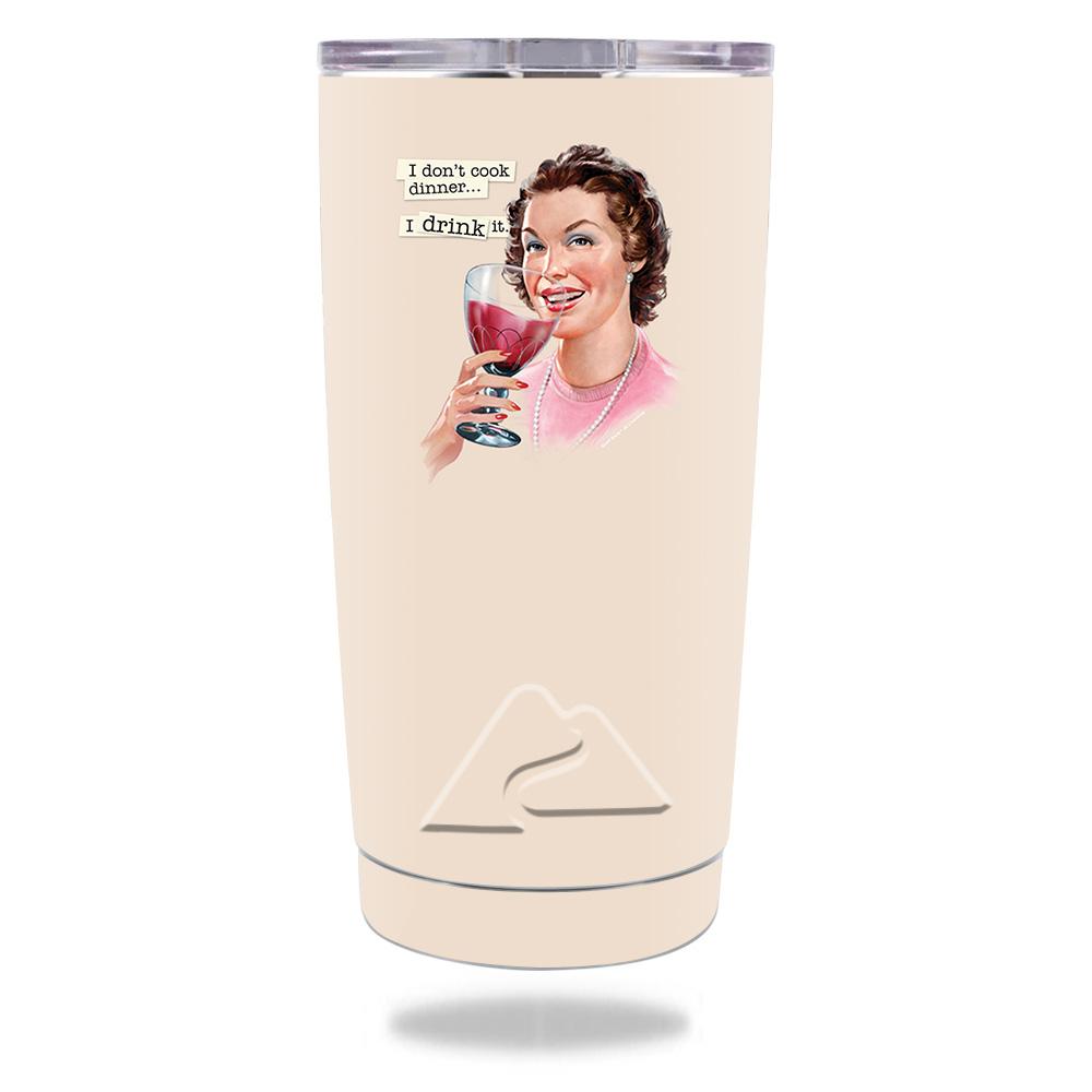 Picture of MightySkins OZTUM20-Wine Cook Skin for Ozark Trail 20 oz Tumbler 2016 - Wine Cook