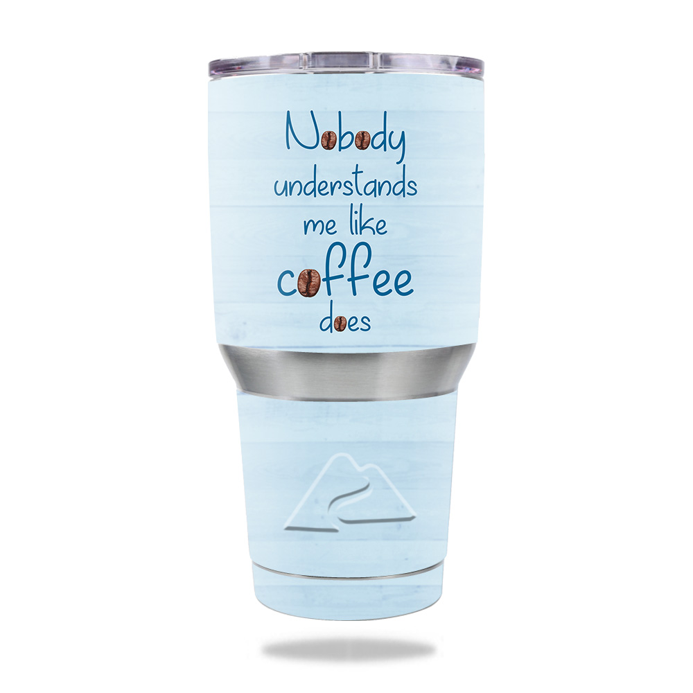 Picture of MightySkins OZTUM30-Coffee Understands Me Skin for Ozark Trail 30 oz Tumbler - Coffee Understands Me